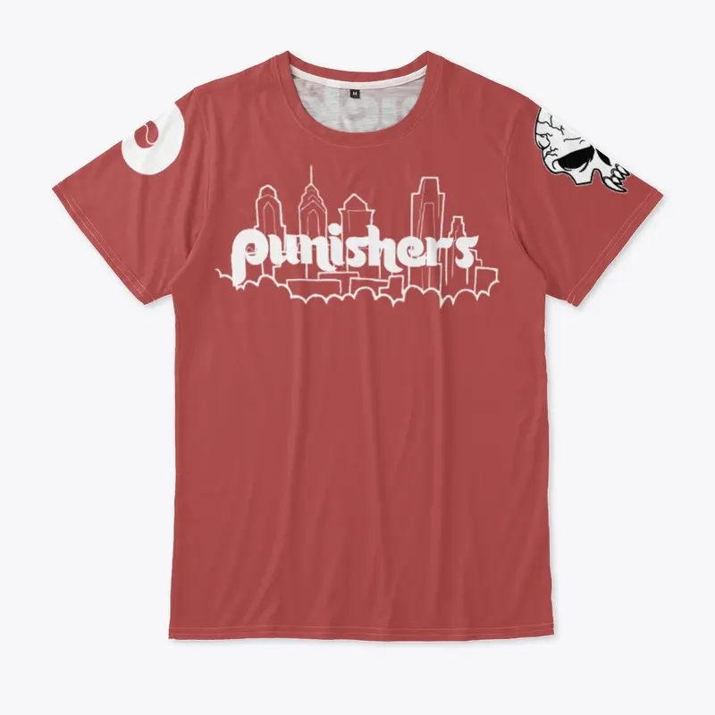 Punishers Lucky 13 Jersey Tee (Away)